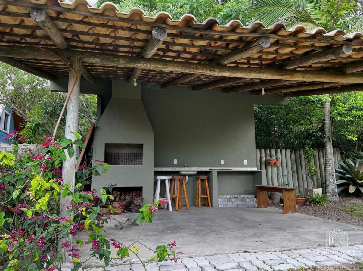 Casa De Praia No Rosa - Vista Para Lagoa De Ibiraquera إيمبيتوبا المظهر الخارجي الصورة